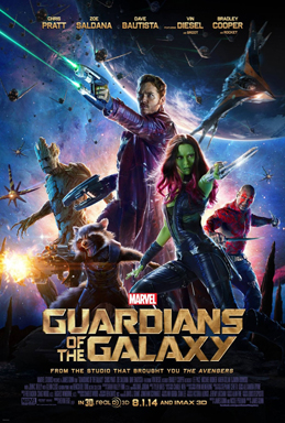 Marvel Guardians of the Galaxy poster