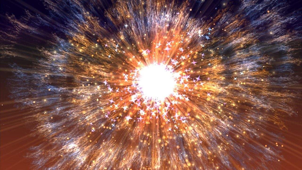 Exploding star
