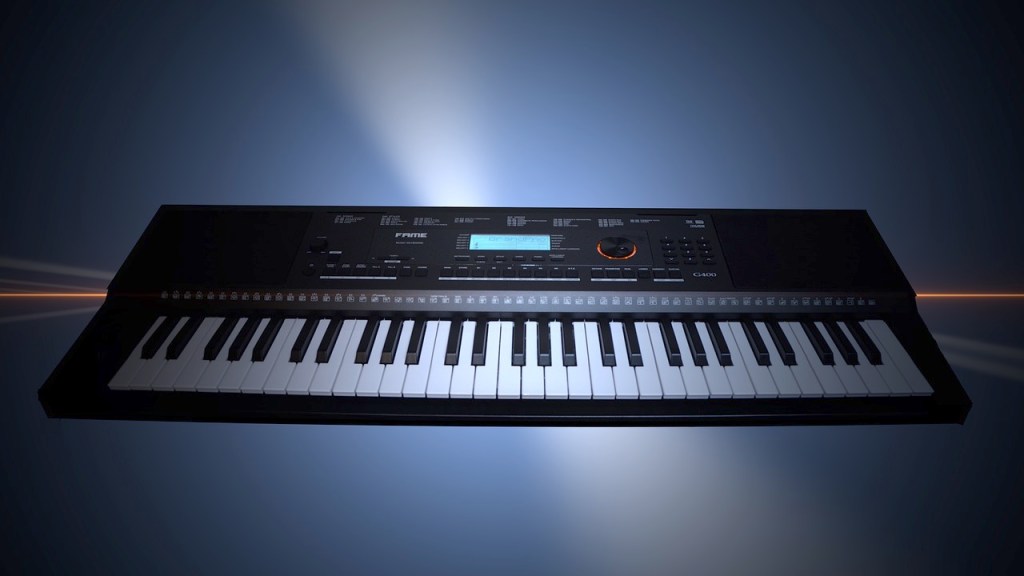 A keyboard synthesiser